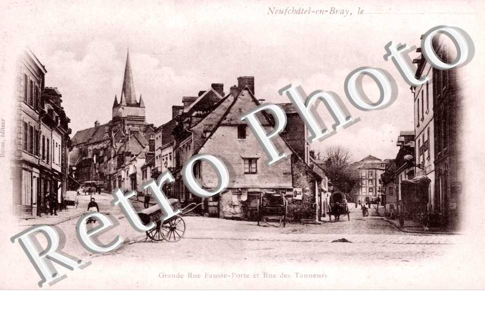 la Grande Rue Fausse-Porte et la Rue des Tanneurs