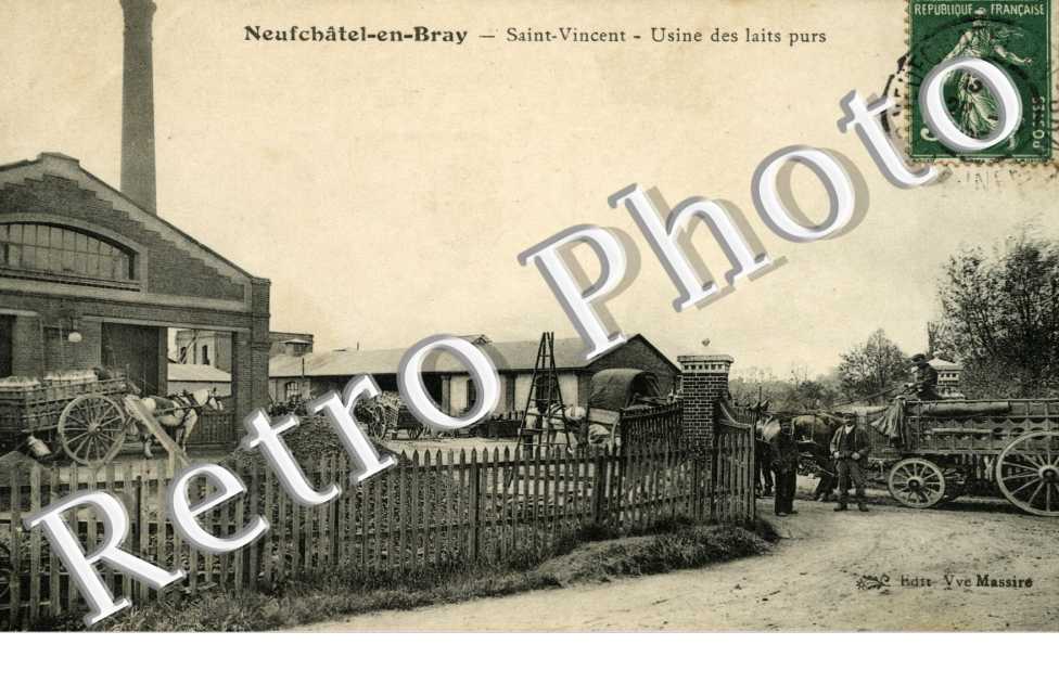 Saint Vincent - Usine des laits purs