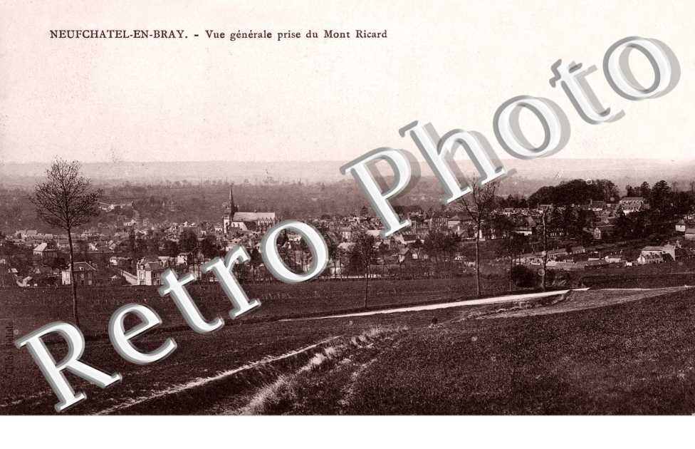 Vue Generale prise du Mont Ricard