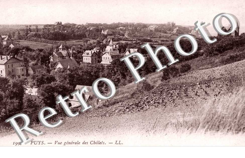 Vue Generale des Chalets