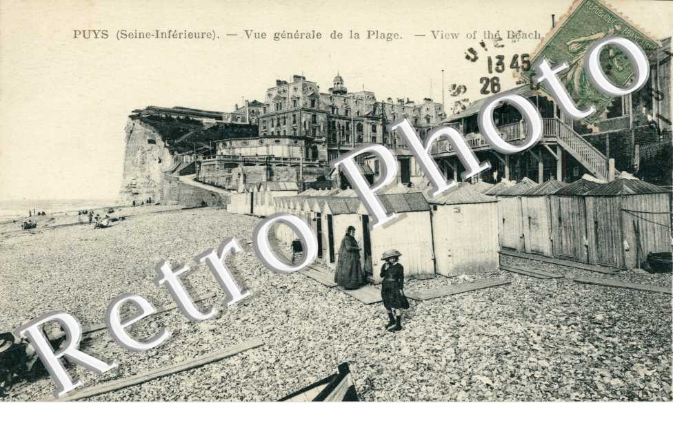 Puys, Vue Generale de la Plage