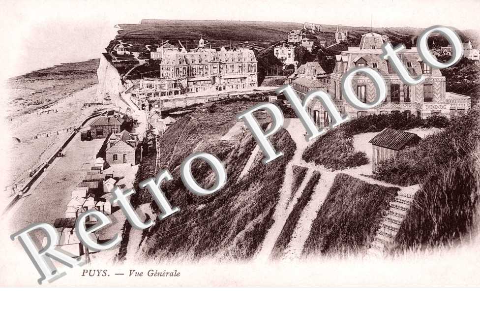 Puys  vue generale et grand hotel