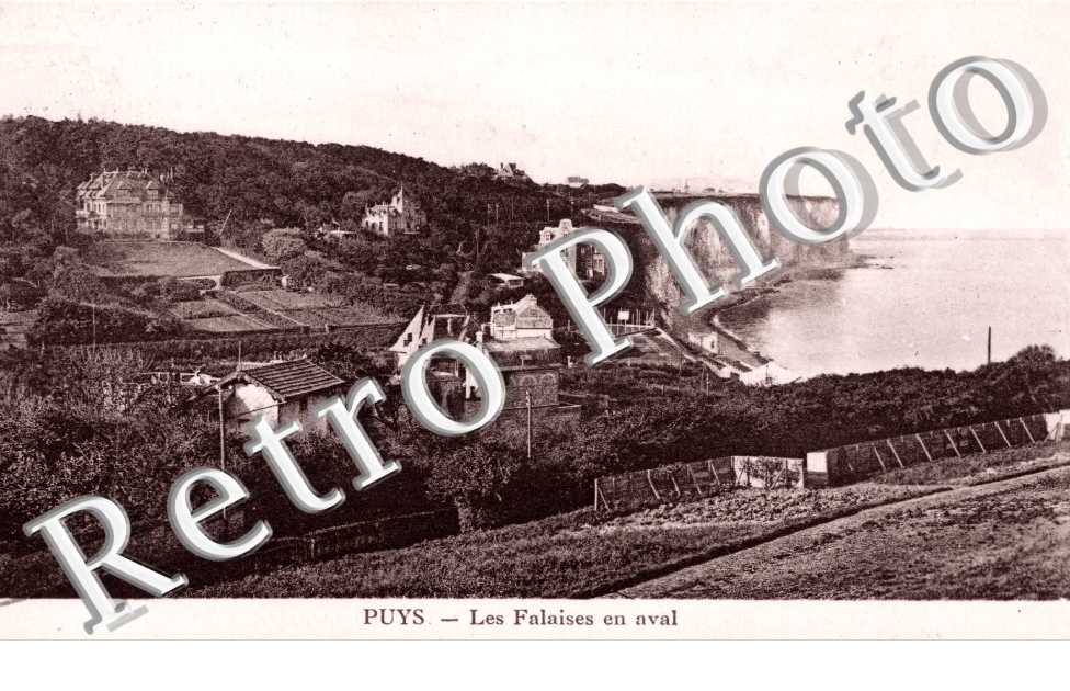 Puys, les Falaises en aval
