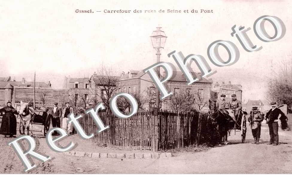 Carrefour des rues de Seine et du pont