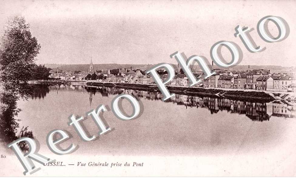 Vue generale  prise du pont