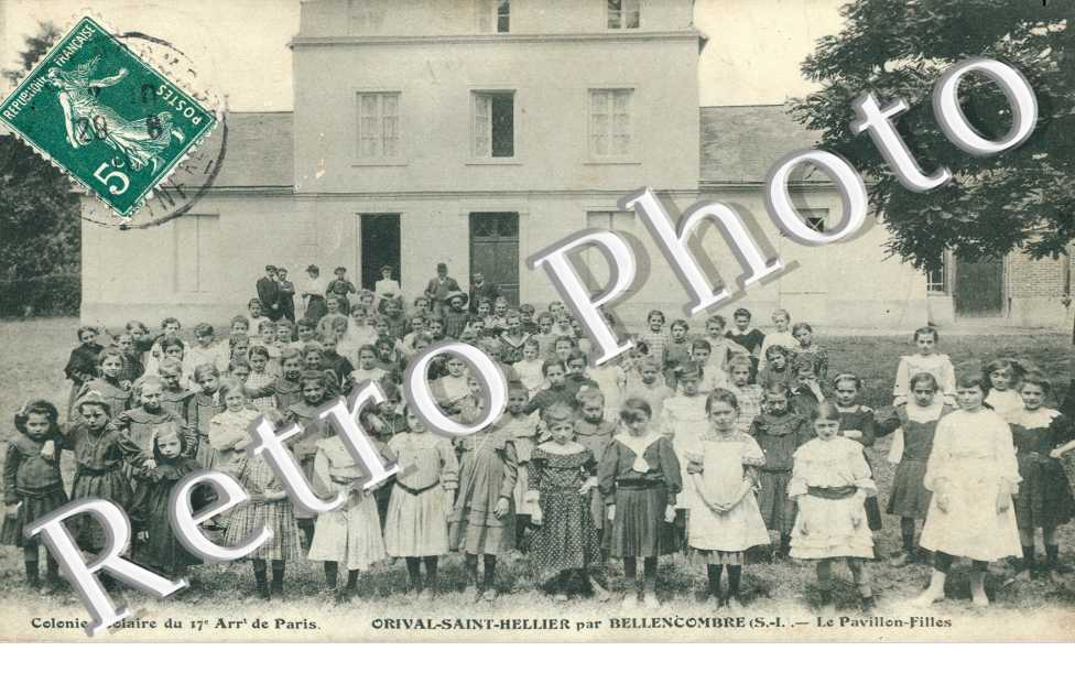 Saint-Hellier par Bellencombre - Colonie scolaire 17 eme arr, Paris - Le pavillon filles