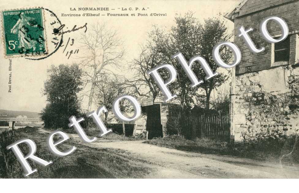 Fournaux et pont d'Orival