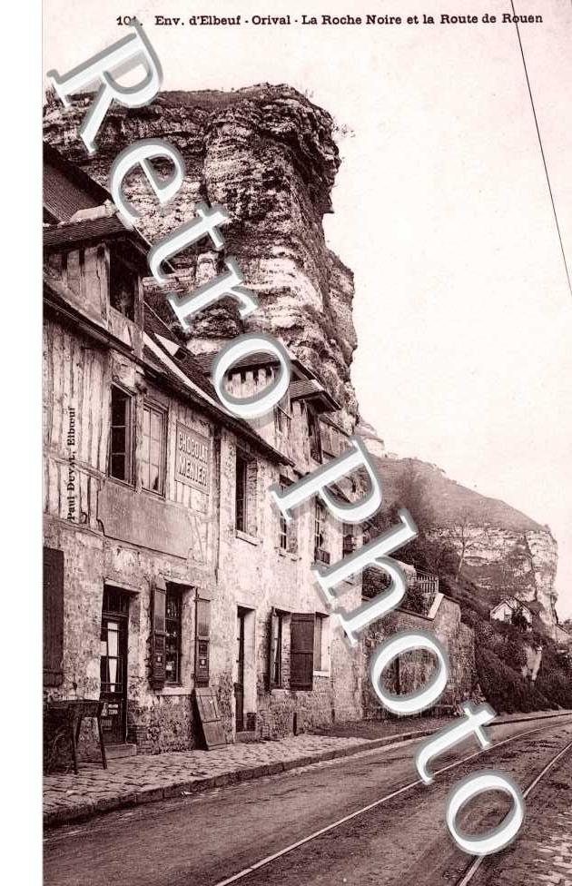 la Roche Noire et la Route de Rouen