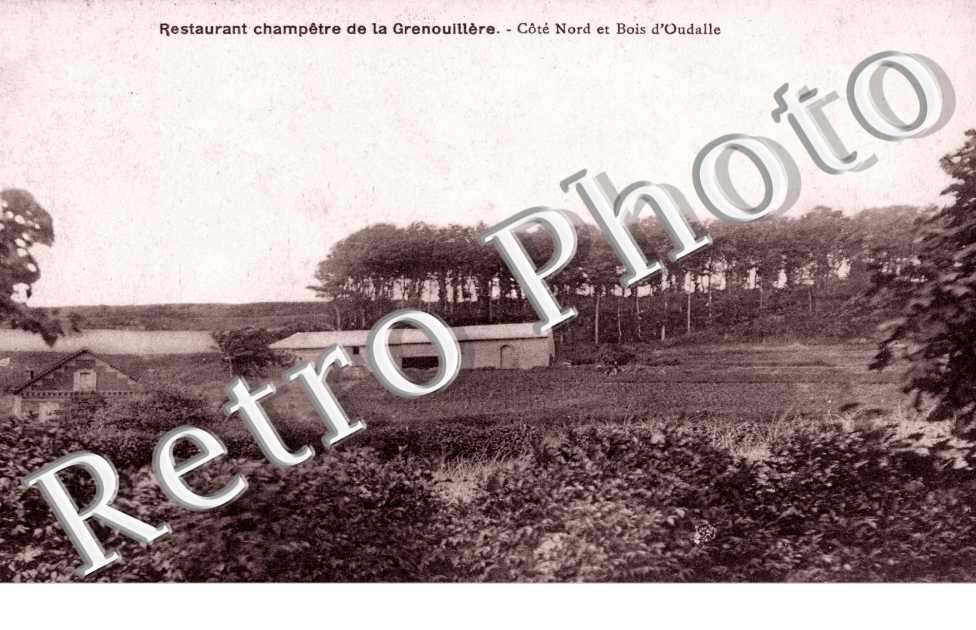 Restaurant champetre de la Grenouillere, Cote Nord et Bois d'Oudalle