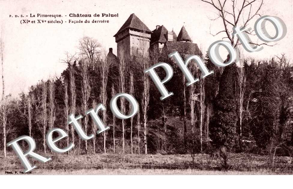 Chateau de Paluel - facade du derriere