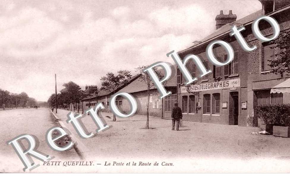la Poste et la Route de Caen