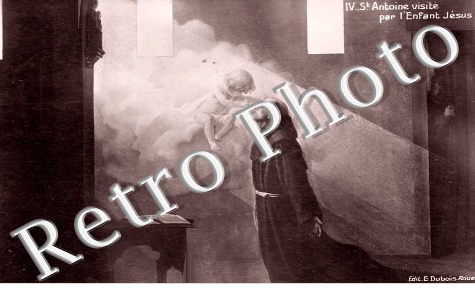 St. Antoine visite par l'enfant Jesus
