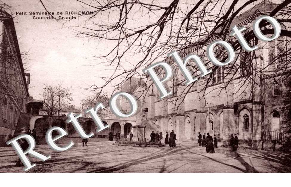 petit seminaire de Richemont Cour des grands