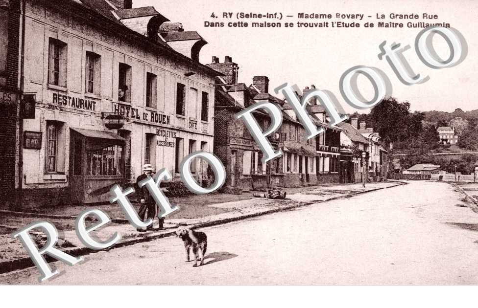la Grande Rue, le Restaurant Hotel de Rouen
