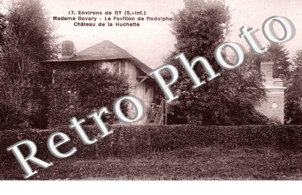 Madame Bovary. Le pavillon de Rodolphe. Château de la Huchette