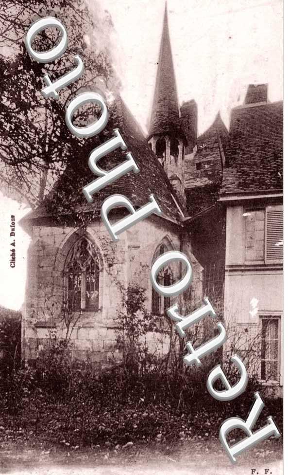 Manoir de Marbeuf. Abside de la Chapelle (1934)