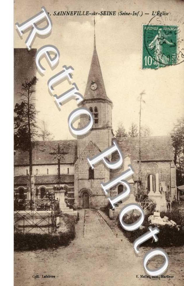 Sainneville-sur-Seine. L'église