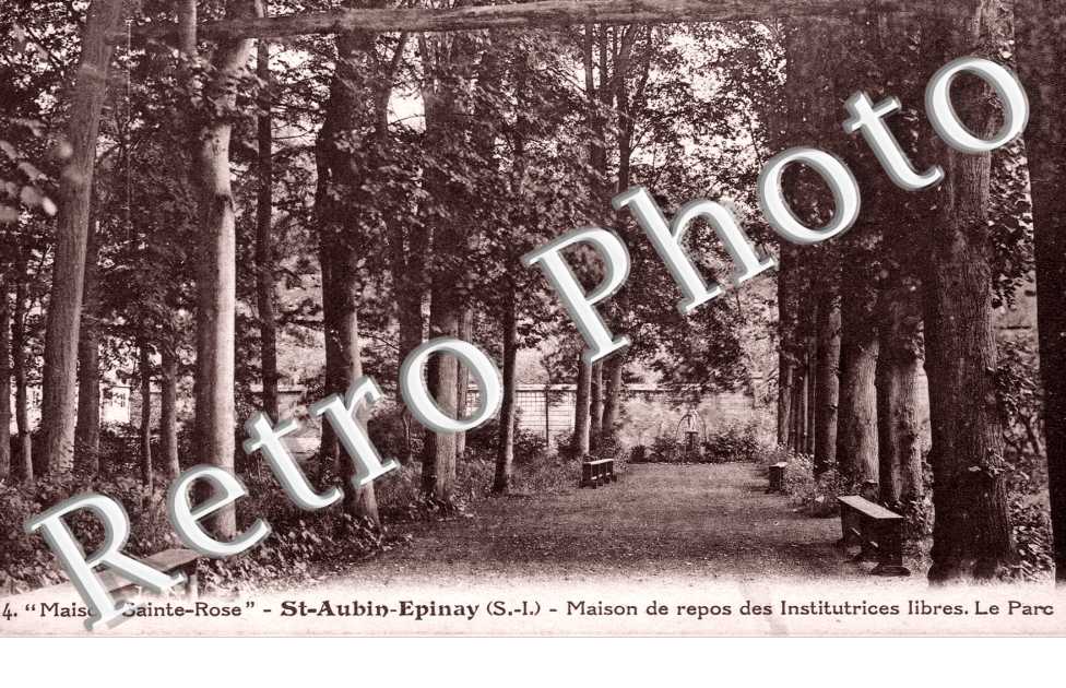 "maison Sainte-Rose - maison de repos des institutrices libres - le parc