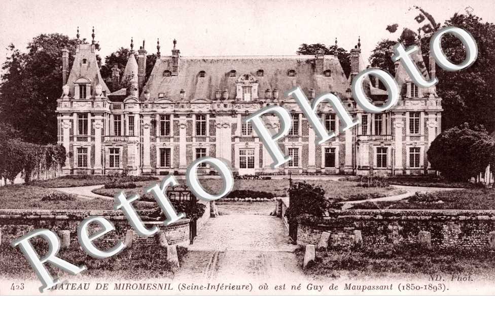 Château de Miromesnil où est né Guy de Maupassant