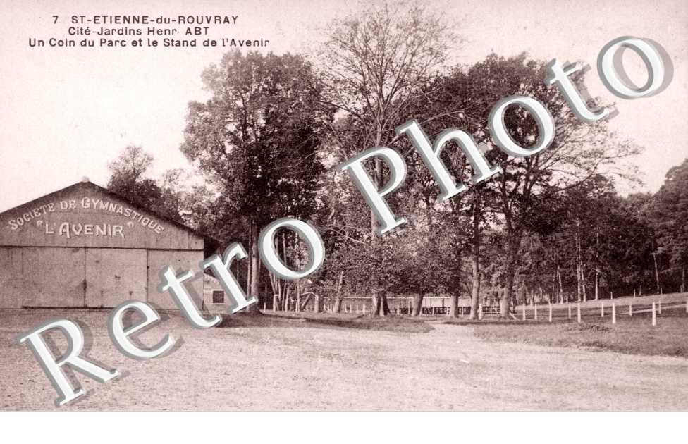 Cite-Jardins Henri ABT, Un coin du Parc et le Stand de l'Avenir