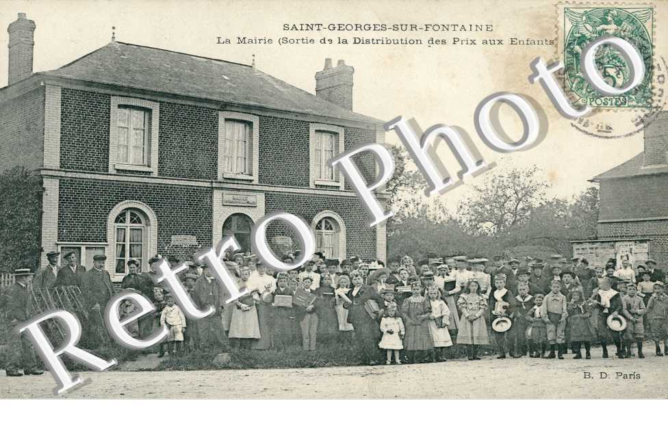la Mairie, Sortie de la Distribution des Prix aux Enfants )
