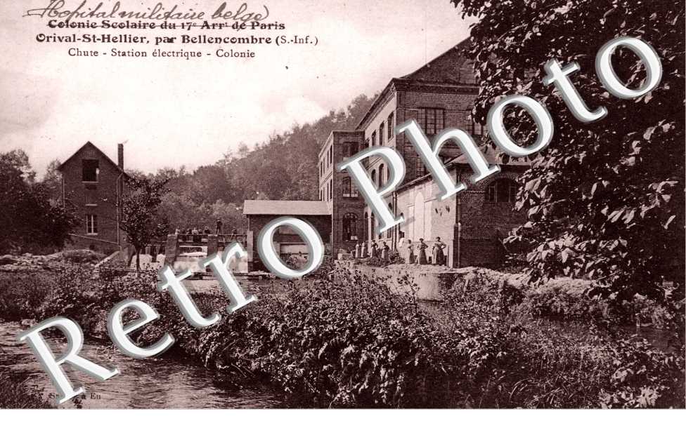 Chute, Station Electrique, Colonie, Orival-Saint-Hellier