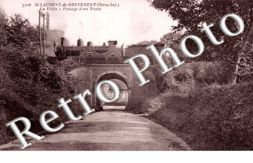 la Voute, le Passage d'un Train