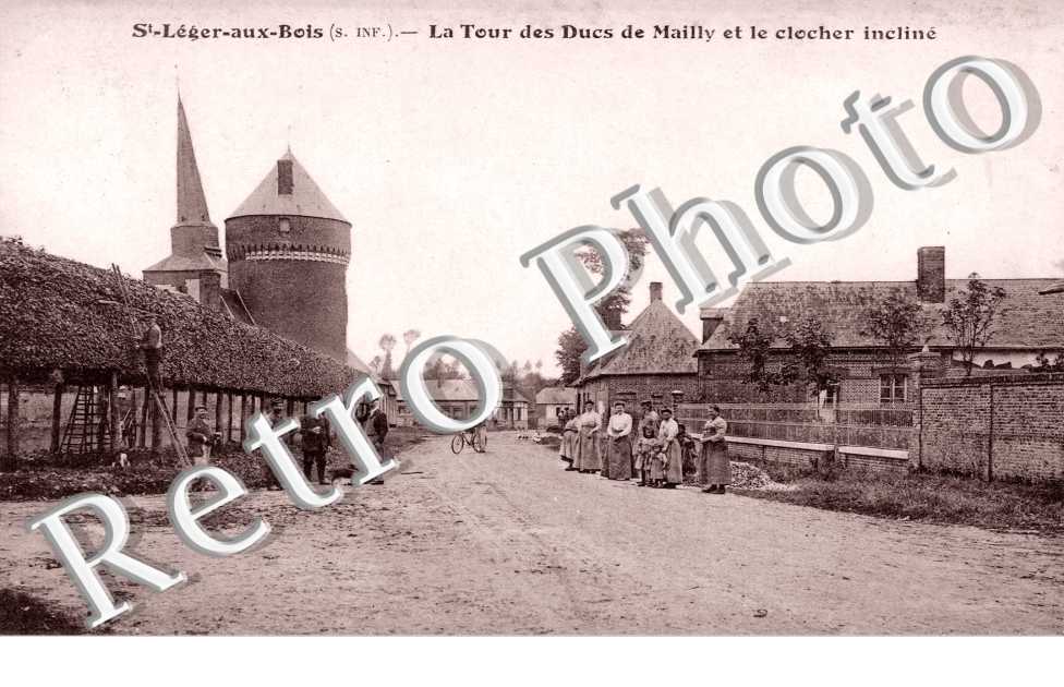 la Tour des Ducs de Mailly et le Clocher incline
