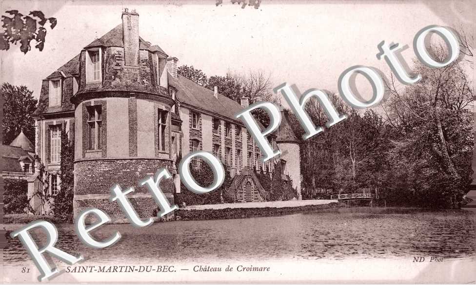 château de Croimare en 1909