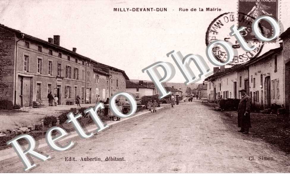 Milly-devant-Dun - rue de la mairie
