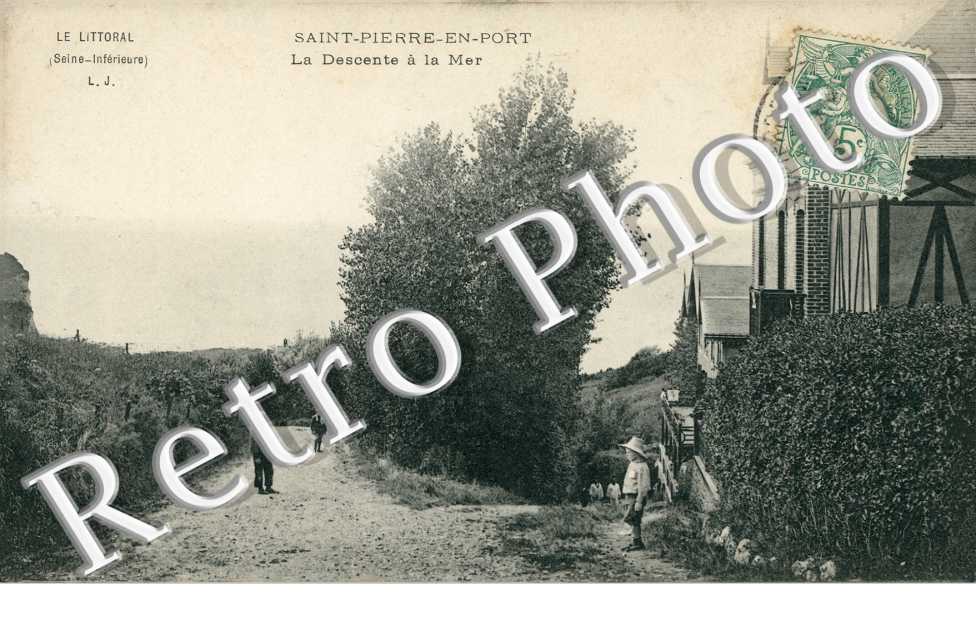 Saint Pierre en foret - La descente a la mer