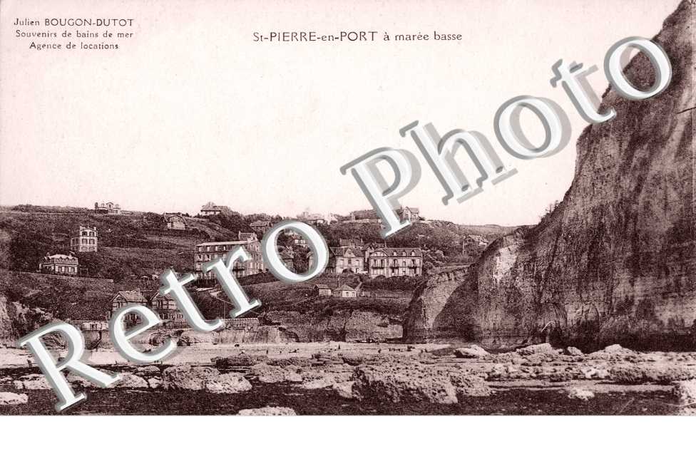 Saint-Pierre-en-Port a maree basse