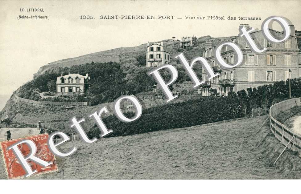 Vue sur l'Hotel des terrasses