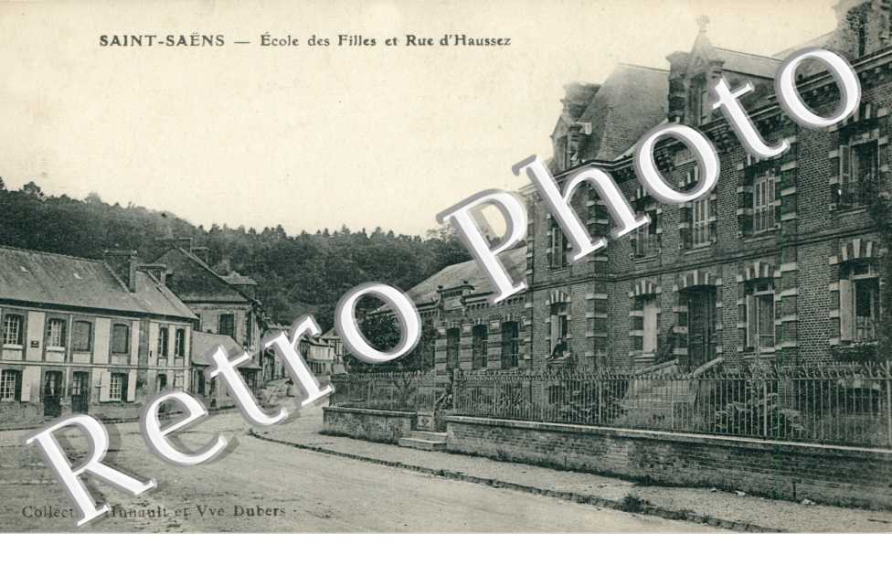 Ecole des Filles et Rue d'Haussez