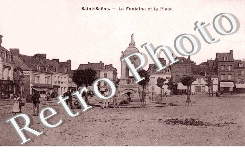 la Fontaine et la Place