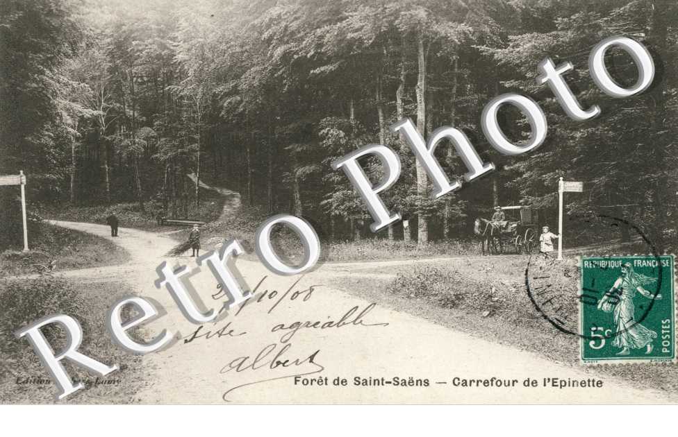 Foret de Saint-Saëns, Carrefour de l'Epinette