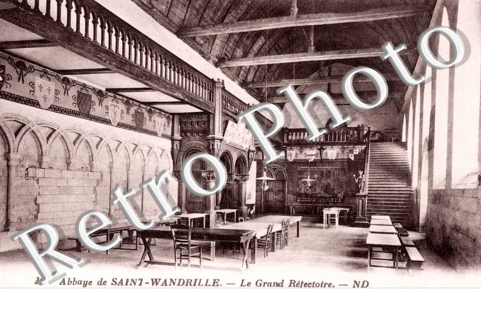 L'abbaye Le grand refectoire
