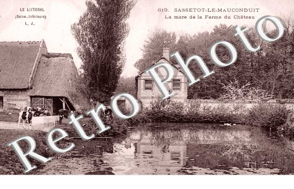 la Mare et la Ferme du Chateau