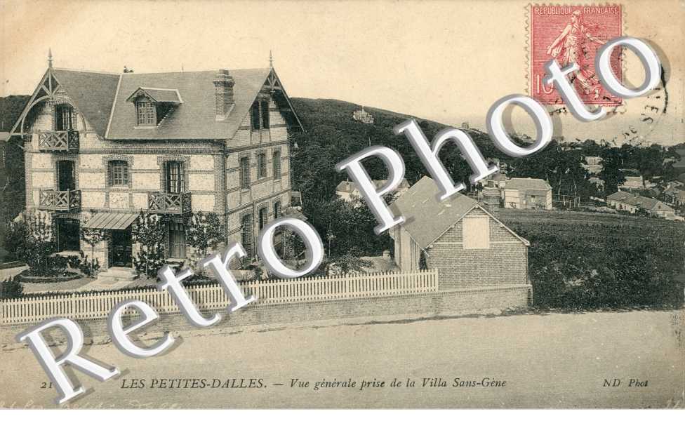 Les Petites Dalles - Vue Generale prise de la Villa Sans-Gene