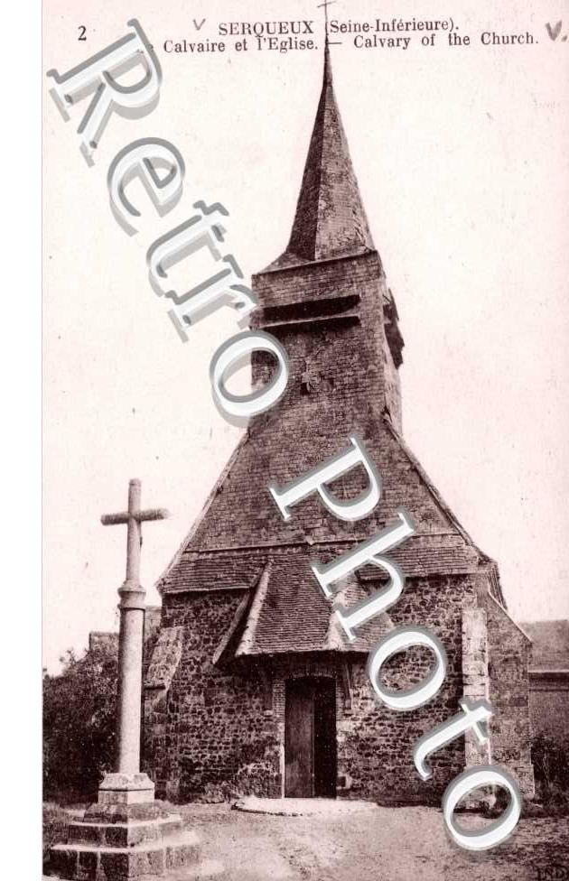 le calvaire et l'église