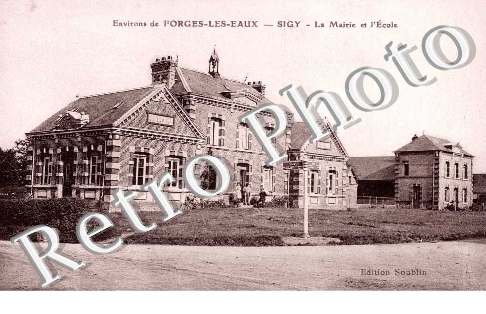 la Mairie et l'Ecole