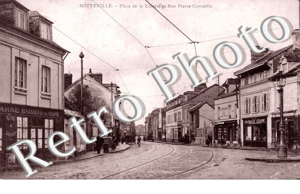 Place de la Liberte et Rue Pierre Corneille