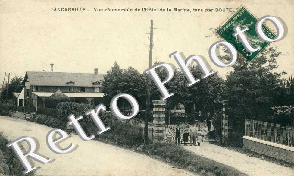 Vue d'ensemble de l'hotel de la marine