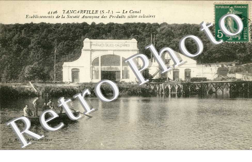 le Canal, Etablissement de la Societe Anonyme des Produits silico calcaires