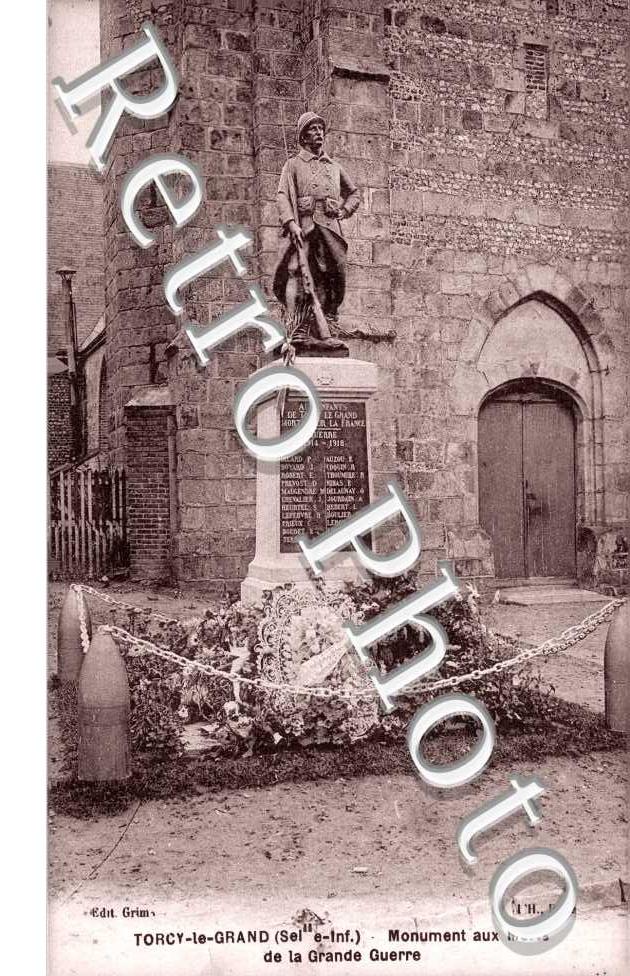 le monument aux morts de la Grande Guerre