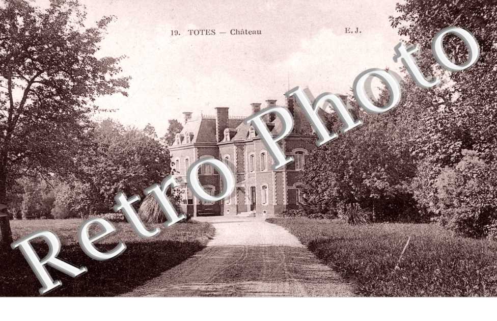 une vue du château