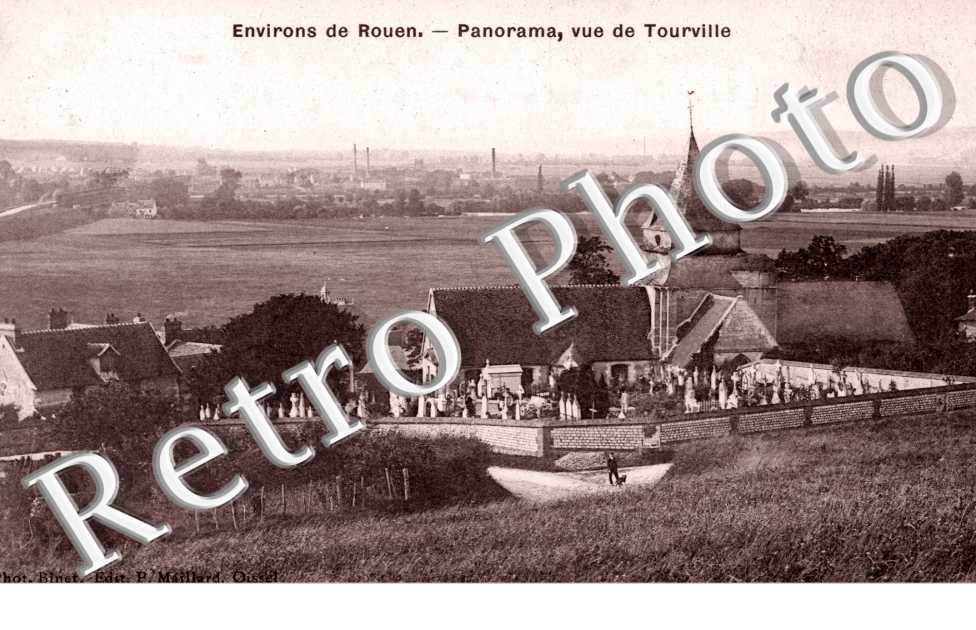 panorama, vue de Tourville
