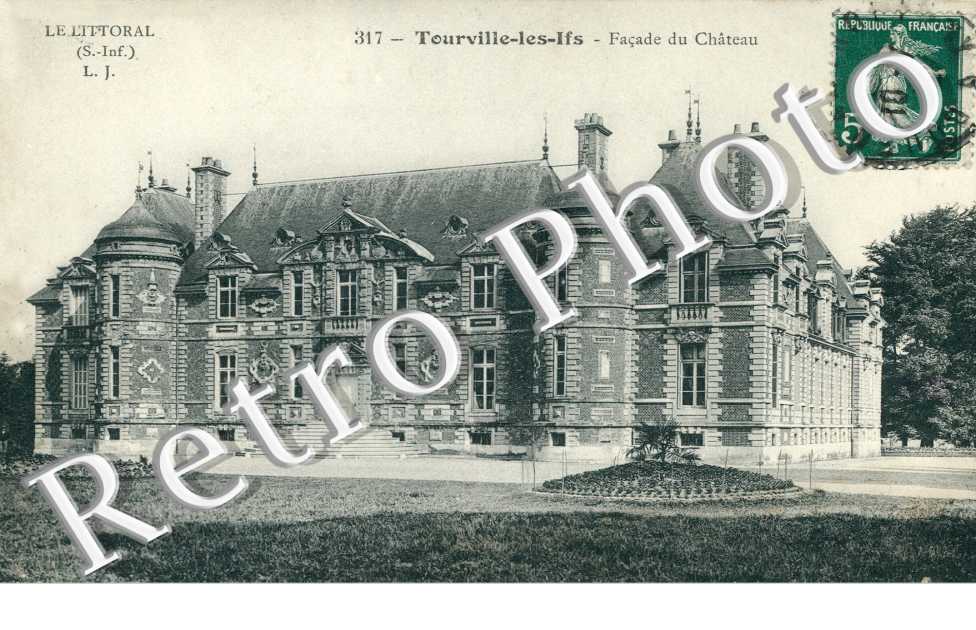 façade du château