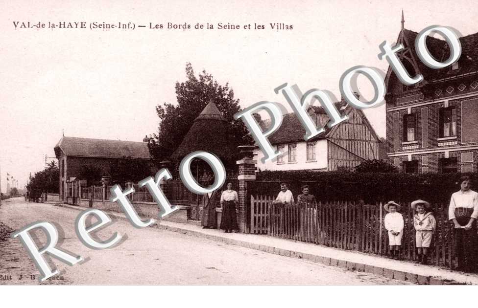 Les bords de la Seine et les villas