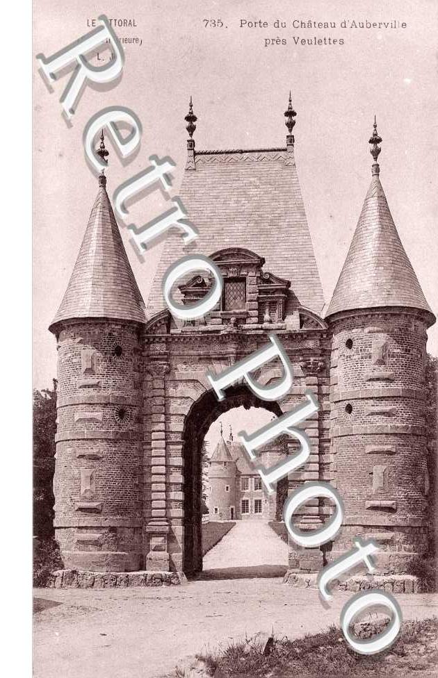 Porte du chateau d'Auberville